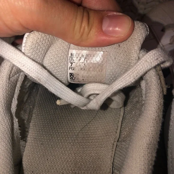 Adidas All Stars White Sneakers W7/M5.5 - Picture 4 of 8